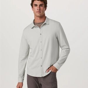Vuori Long Sleeve Ponto Button Down Shirt